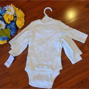 3pc Longsleeves Baby Bodysuit Size 3 months